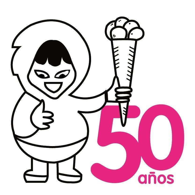 logo 50 aniv - Helados Ana Garrigós